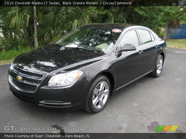 2010 Chevrolet Malibu LT Sedan in Black Granite Metallic