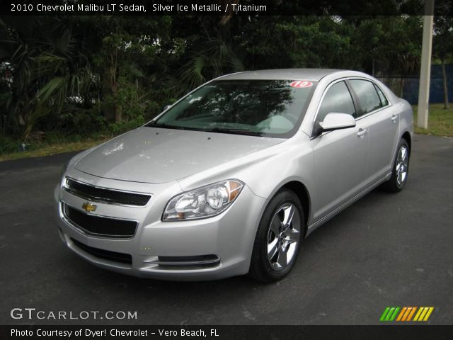 2010 Chevrolet Malibu LT Sedan in Silver Ice Metallic