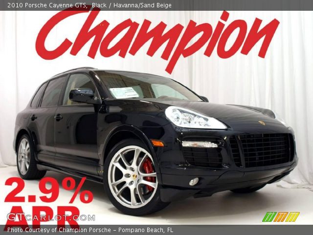 2010 Porsche Cayenne GTS in Black