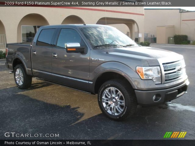 2009 Ford F150 Platinum SuperCrew 4x4 in Sterling Grey Metallic