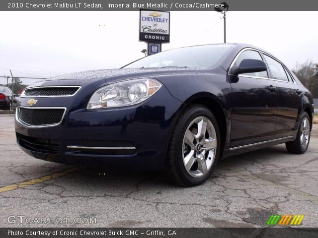 2010 Chevrolet Malibu LT Sedan in Imperial Blue Metallic