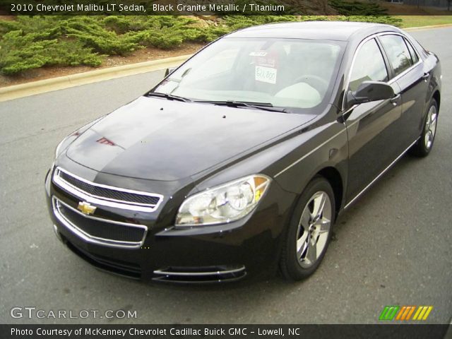 2010 Chevrolet Malibu LT Sedan in Black Granite Metallic