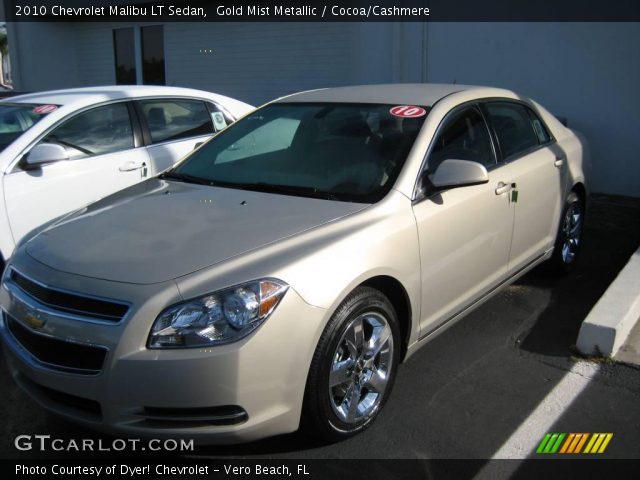 2010 Chevrolet Malibu LT Sedan in Gold Mist Metallic