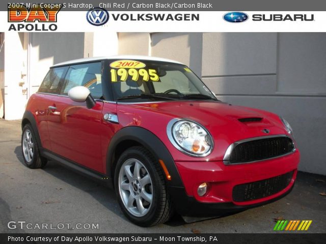 2007 Mini Cooper S Hardtop in Chili Red