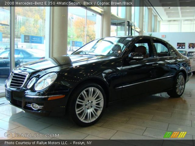 2008 Mercedes-Benz E 350 4Matic Sedan in Black