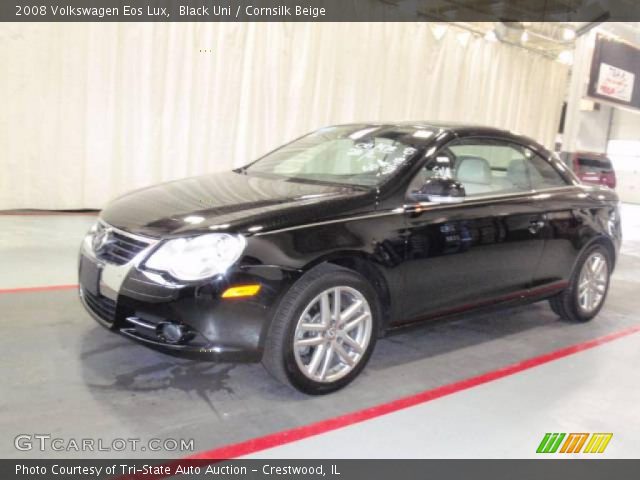 2008 Volkswagen Eos Lux in Black Uni