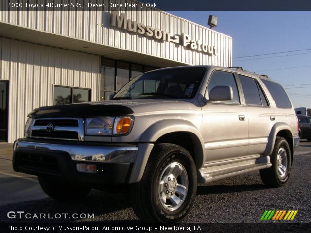2000 Toyota 4Runner SR5 in Desert Dune Pearl