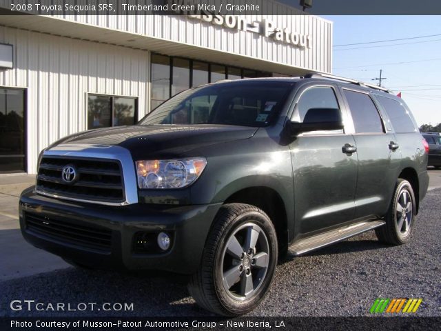 2008 Toyota Sequoia SR5 in Timberland Green Mica
