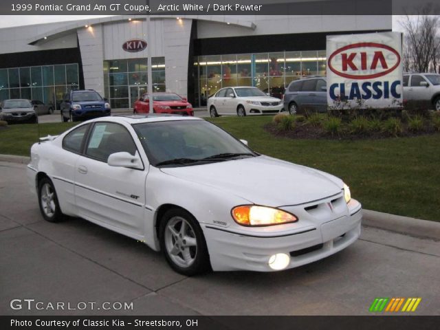 1999 Pontiac Grand Am GT Coupe in Arctic White