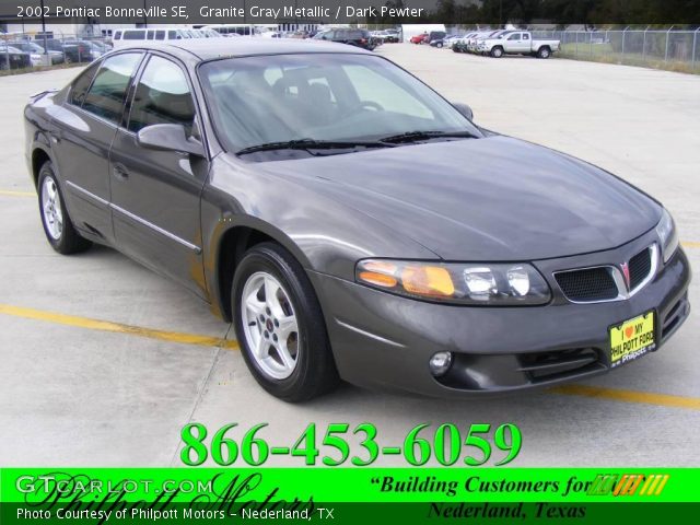 2002 Pontiac Bonneville SE in Granite Gray Metallic