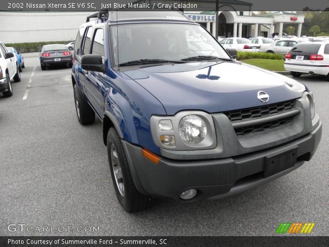 2002 Nissan Xterra SE V6 SC in Just Blue Metallic