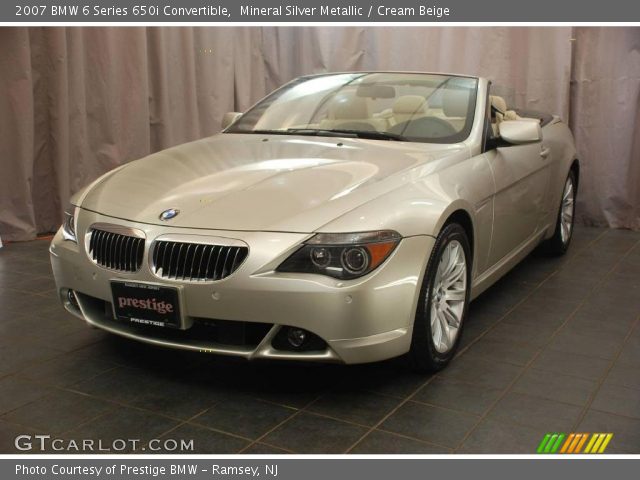 Bmw 650i convertible mineral silver #6