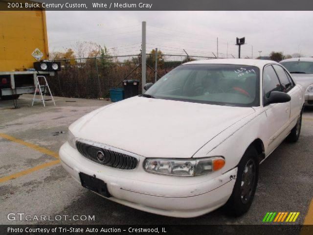 2001 Buick Century Custom in White