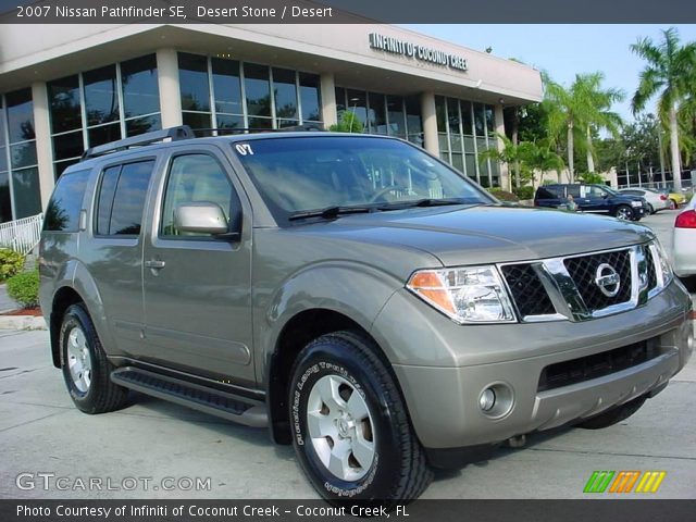 2007 Nissan Pathfinder SE in Desert Stone