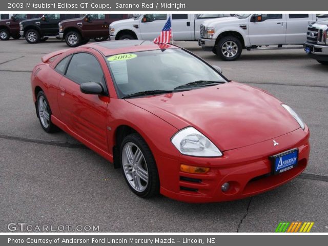 2003 Mitsubishi Eclipse GT Coupe in Saronno Red