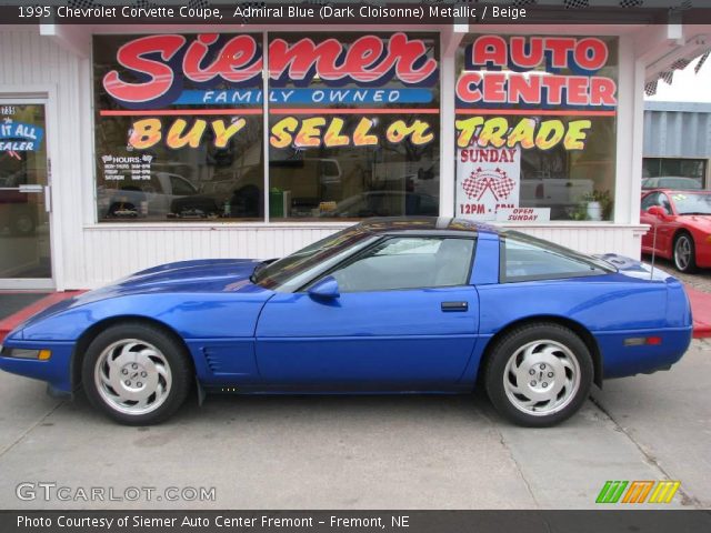 1995 Chevrolet Corvette Coupe in Admiral Blue (Dark Cloisonne) Metallic