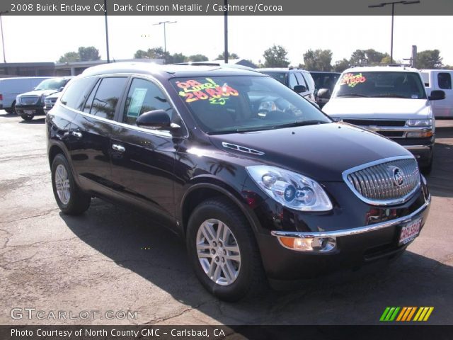 2008 Buick Enclave CX in Dark Crimson Metallic