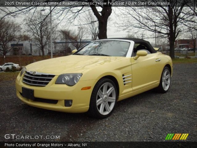 2005 Chrysler Crossfire Limited Roadster in Classic Yellow Pearlcoat