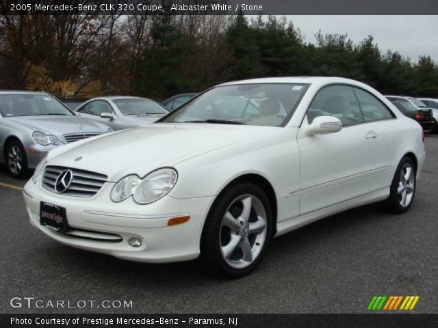 2005 Mercedes-Benz CLK 320 Coupe in Alabaster White