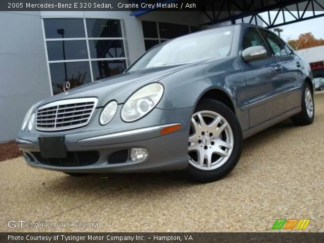 2005 Mercedes-Benz E 320 Sedan in Granite Grey Metallic