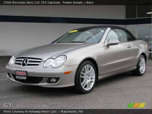 2008 Mercedes-Benz CLK 350 Cabriolet in Pewter Metallic