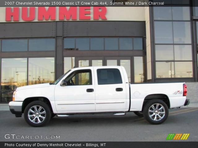 2007 Chevrolet Silverado 1500 Classic LT Crew Cab 4x4 in Summit White