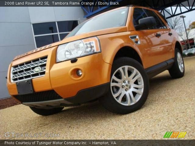 2008 Land Rover LR2 SE in Tambora Flame Orange