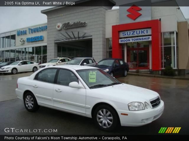 2005 Kia Optima LX in Pearl White