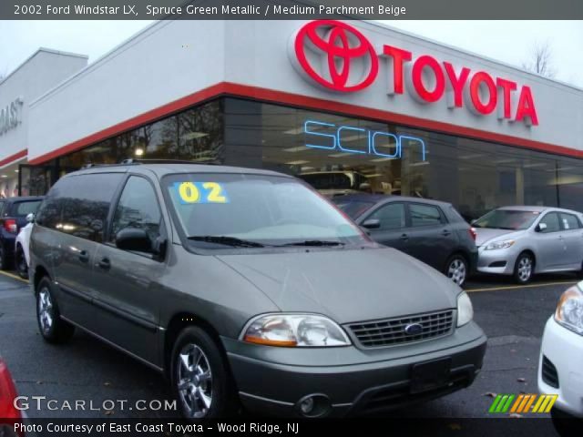 2002 Ford Windstar LX in Spruce Green Metallic