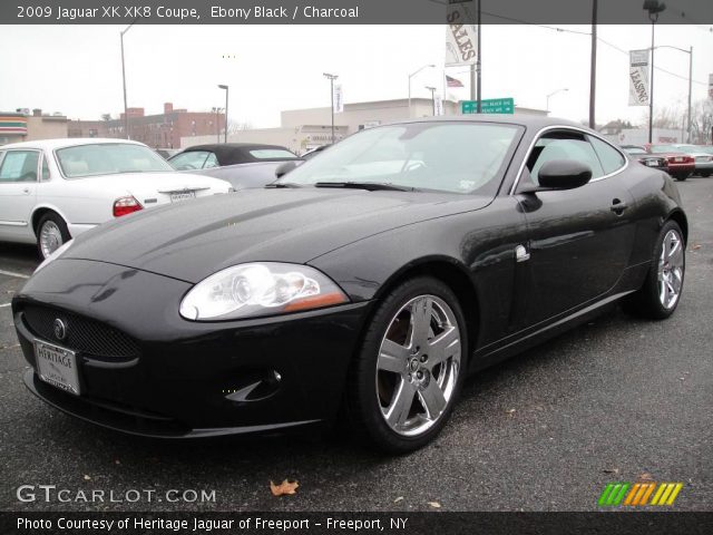 2009 Jaguar XK XK8 Coupe in Ebony Black