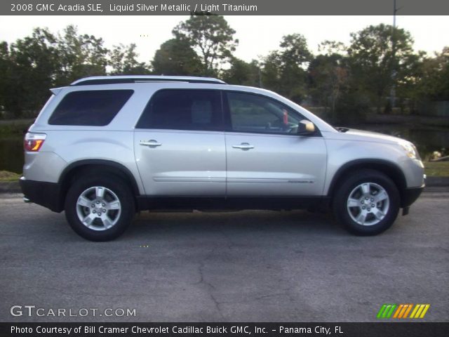 2008 GMC Acadia SLE in Liquid Silver Metallic