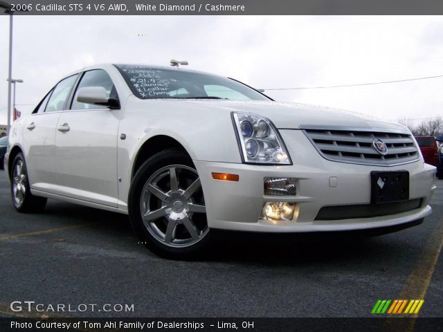 2006 Cadillac STS 4 V6 AWD in White Diamond