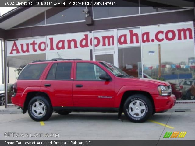 2002 Chevrolet TrailBlazer LS 4x4 in Victory Red