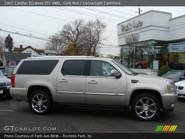 2007 Cadillac Escalade ESV AWD in Gold Mist