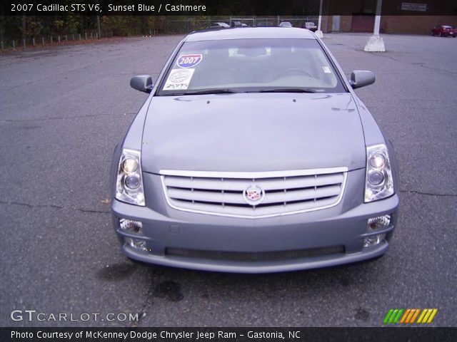 2007 Cadillac STS V6 in Sunset Blue