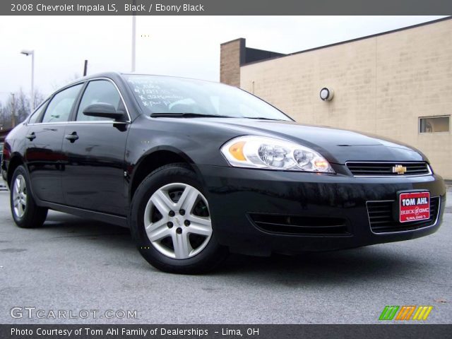 2008 Chevrolet Impala LS in Black