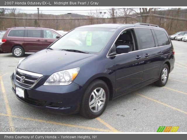 2007 Honda Odyssey EX-L in Midnight Blue Pearl