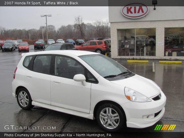 2007 Honda Fit Sport in Taffeta White