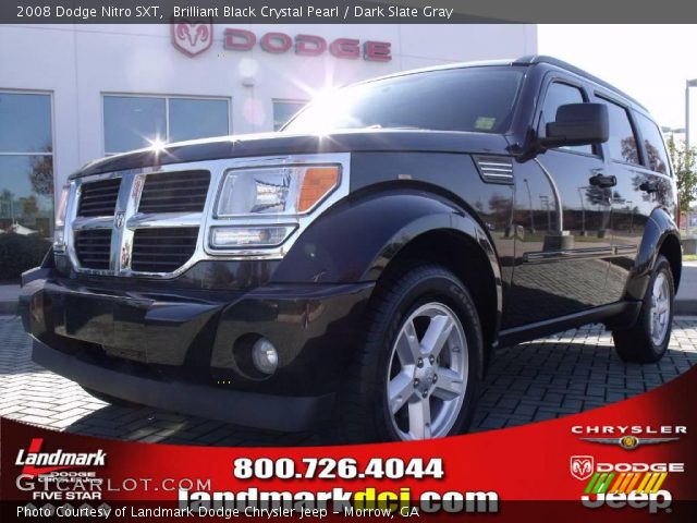 2008 Dodge Nitro SXT in Brilliant Black Crystal Pearl