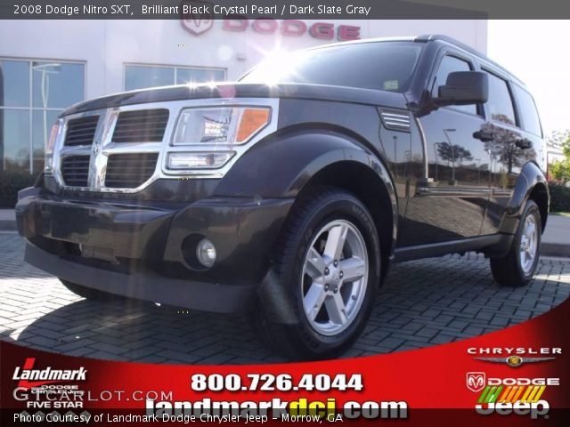 2008 Dodge Nitro SXT in Brilliant Black Crystal Pearl