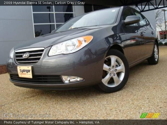 2009 Hyundai Elantra SE Sedan in Carbon Gray