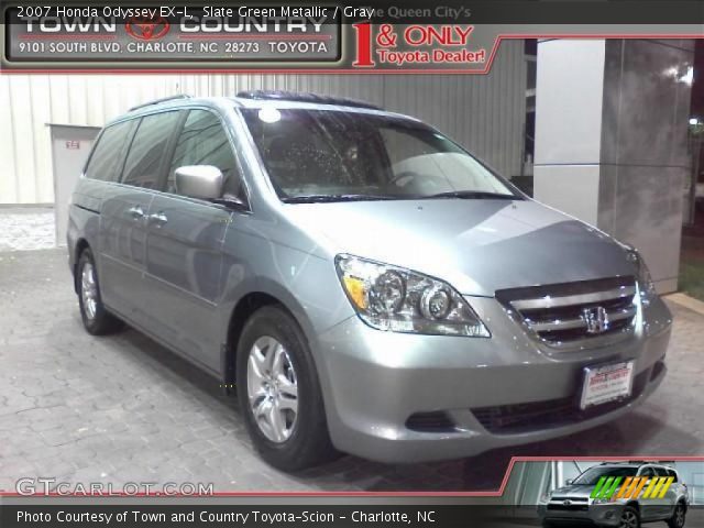 2007 Honda Odyssey EX-L in Slate Green Metallic