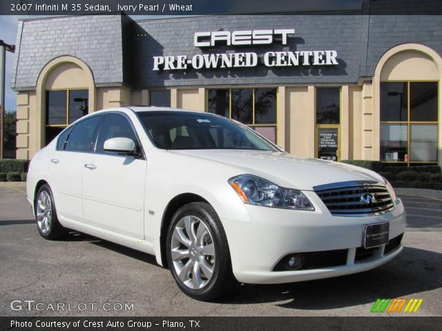 2007 Infiniti M 35 Sedan in Ivory Pearl