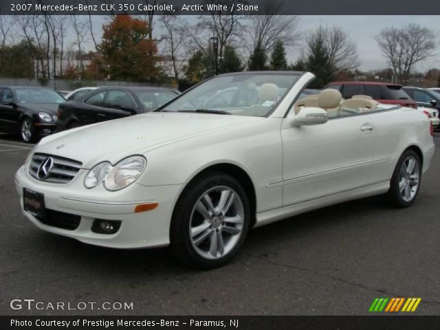 2007 Mercedes-Benz CLK 350 Cabriolet in Arctic White