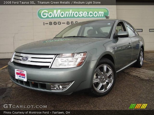 2008 Ford Taurus SEL in Titanium Green Metallic
