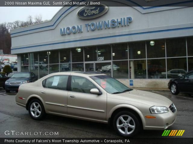 2000 Nissan Maxima GLE in Sunlit Sand Metallic