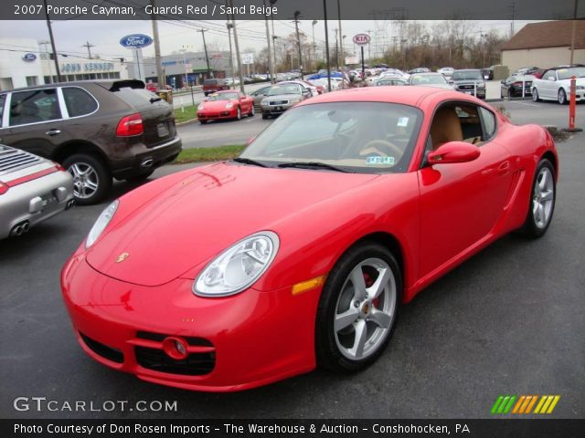 2007 Porsche Cayman  in Guards Red