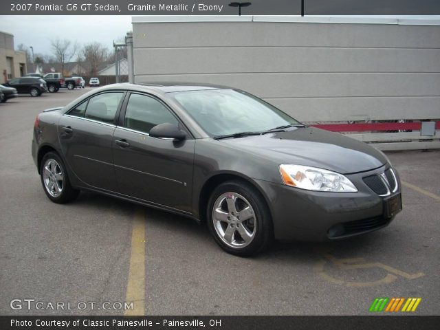 2007 Pontiac G6 GT Sedan in Granite Metallic