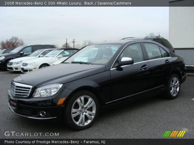 2008 Mercedes-Benz C 300 4Matic Luxury in Black