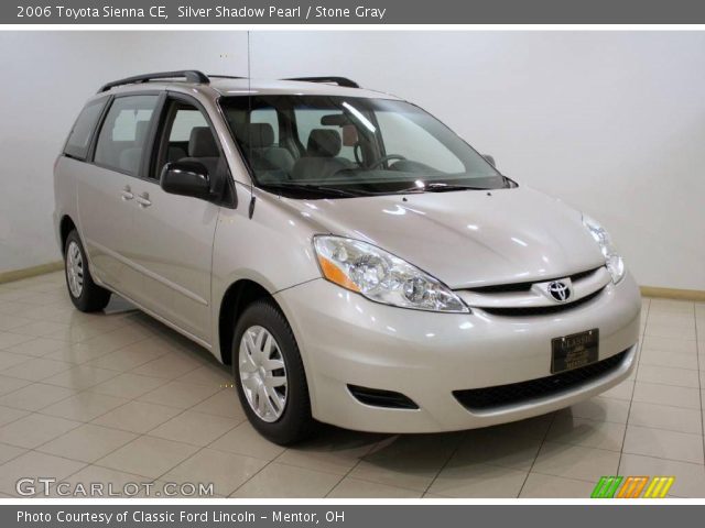 2006 Toyota Sienna CE in Silver Shadow Pearl